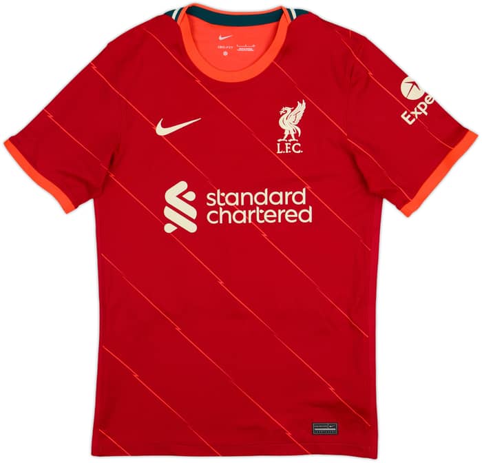 2021-22 Liverpool Home Shirt Alexander-Arnold #66 - 6/10 - (S)