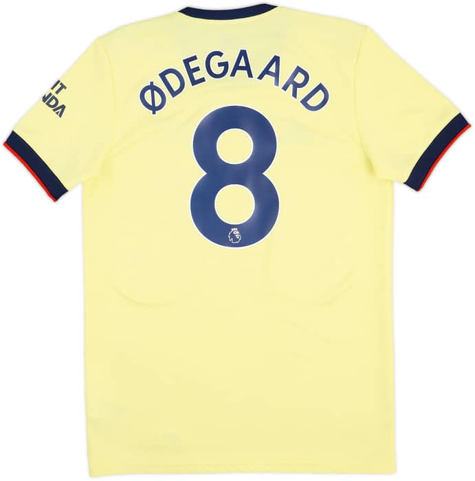 2021-22 Arsenal Away Shirt Odegaard #8 - 8/10 - (M)