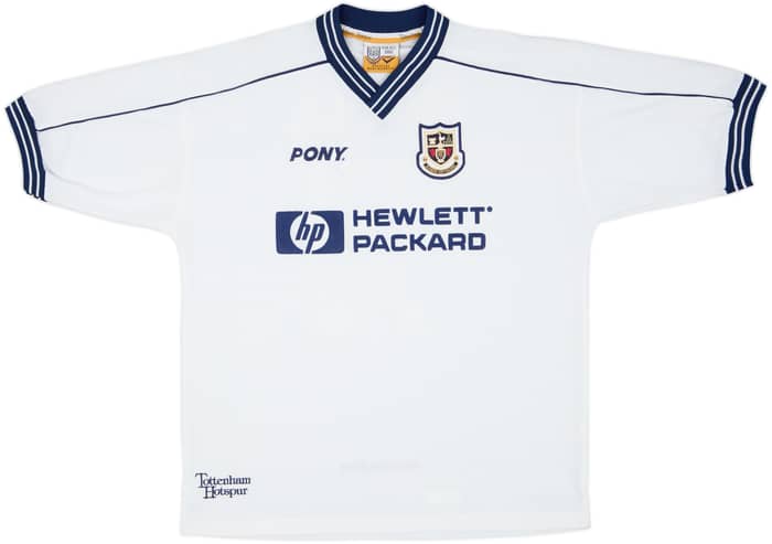 1997-99 Tottenham Home Shirt Ginola #14 - 9/10 - (L)