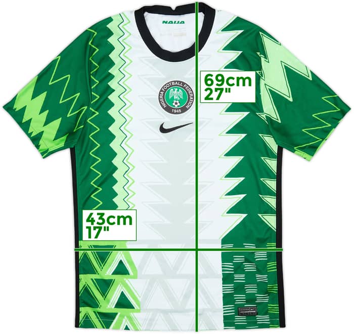 2020-21 Nigeria Home Shirt - 8/10 - (S)