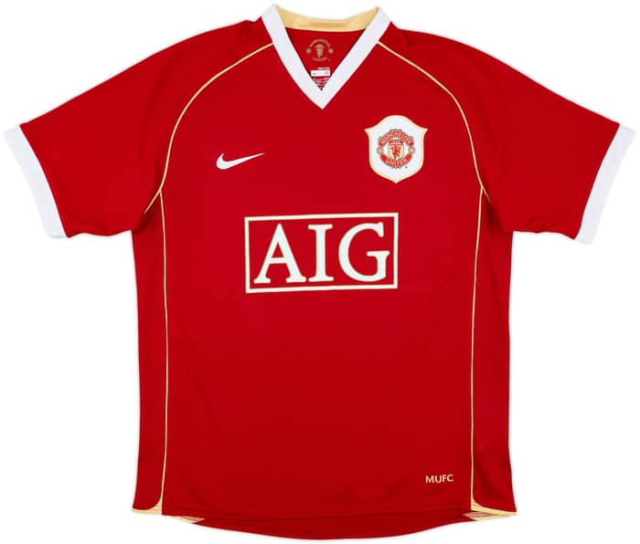 2006-07 Manchester United Home Shirt Ronaldo #7 - 6/10 - (M)