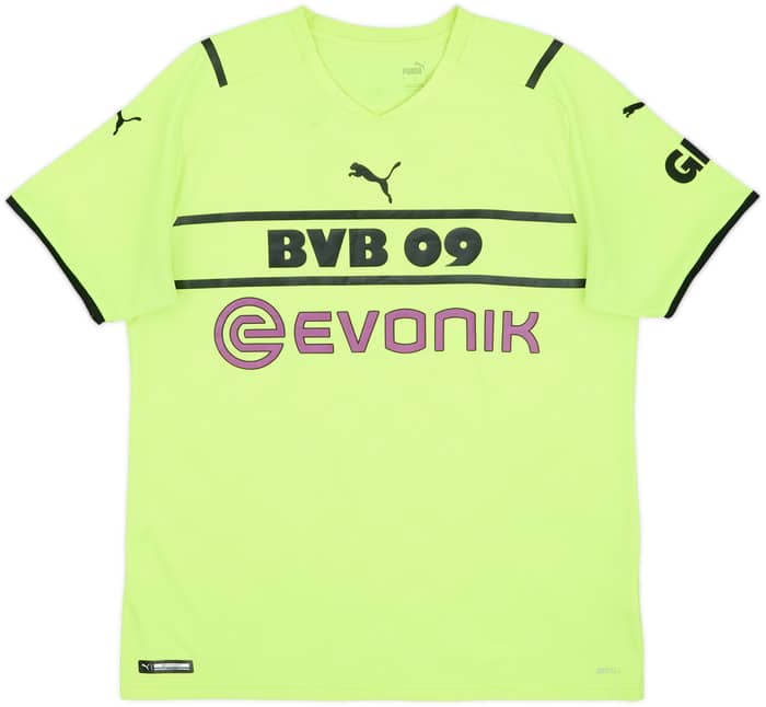 2021-22 Borussia Dortmund European Home Shirt Haaland #9 - 5/10 - (L)