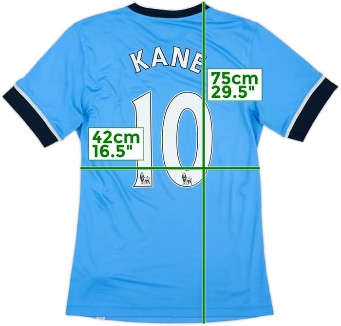 2015-16 Tottenham Away Shirt Kane #10 - 9/10 - (S)