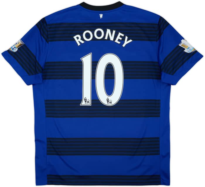 2011-13 Manchester United Away Shirt Rooney #10 - 6/10 - (XL)