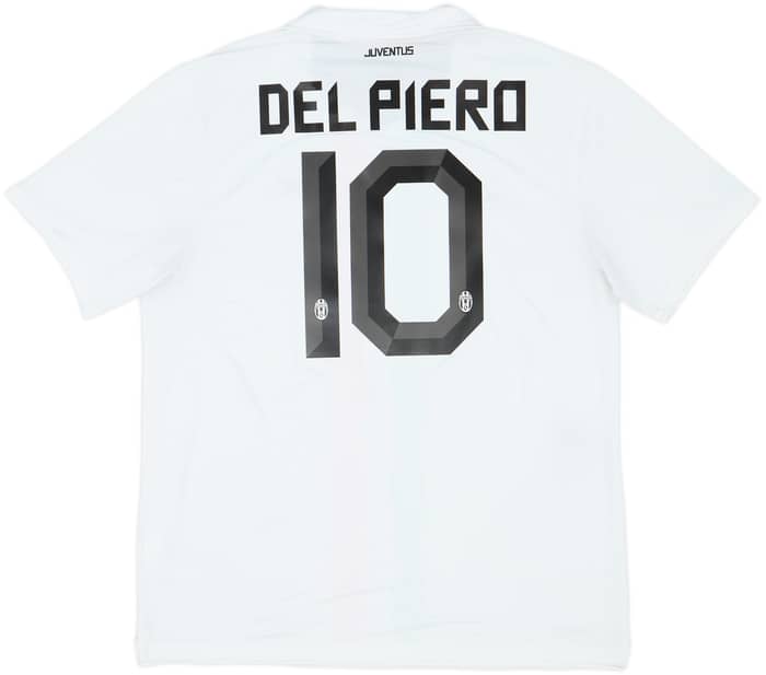 2010-12 Juventus Away Shirt Del Piero #10 - 8/10 - (XL)