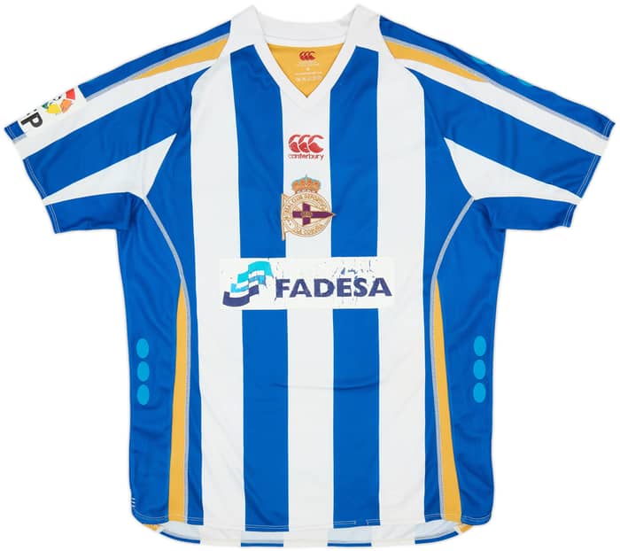 2007-08 Deportivo de La Coruna Home Shirt - 5/10 - (M)