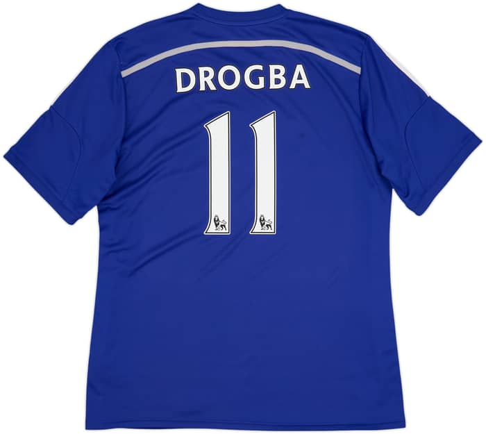2014-15 Chelsea Home Shirt Drogba #11 - 6/10 - (XL)