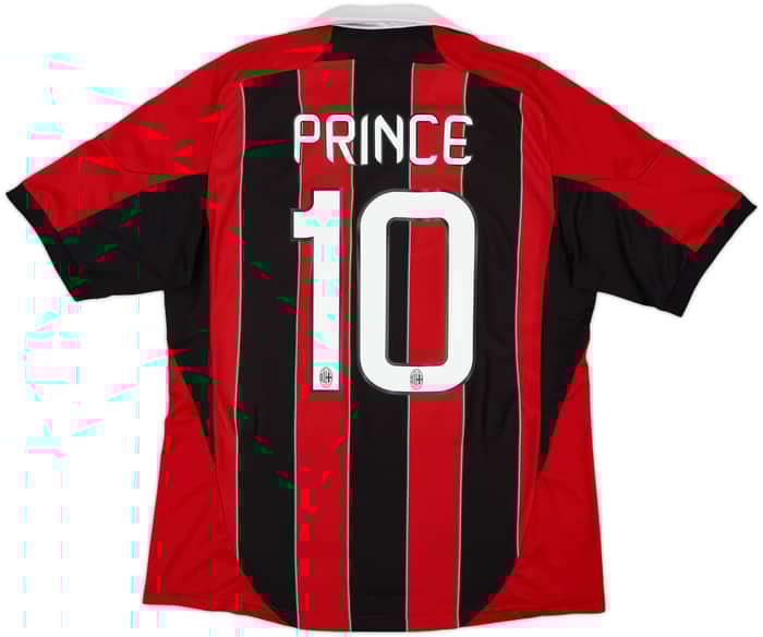 2012-13 AC Milan Home Shirt Prince #10 - 6/10 - (L)