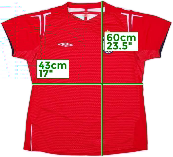 2004-06 England Away Shirt - 9/10 - (Women's M)