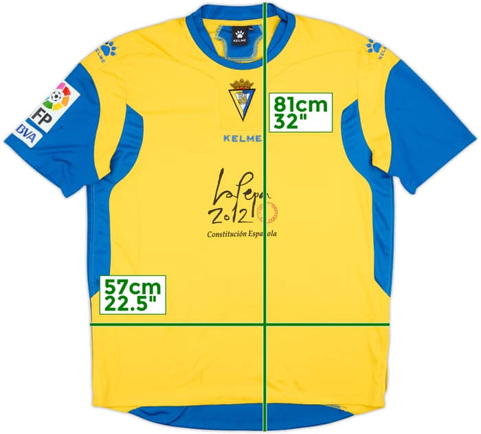 2009-10 Cadiz Home Shirt - 8/10 - (XXL)