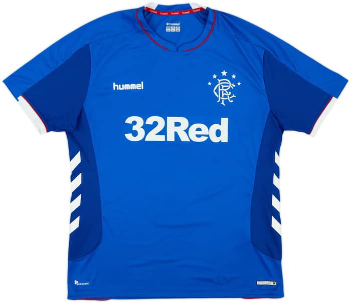 2018-19 Rangers Home Shirt - 10/10 - (XXL)