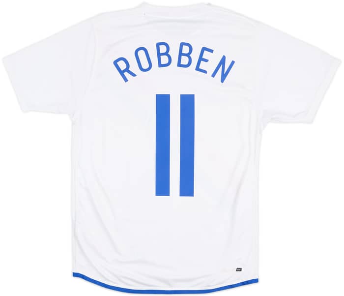 2006-08 Netherlands Away Shirt Robben #11 - 6/10 - (S)