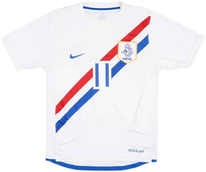 2006-08 Netherlands Away Shirt Robben #11 - 6/10 - (S)