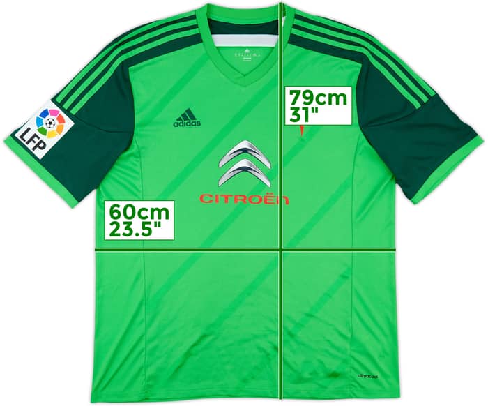 2015-16 Celta Vigo Third Shirt - 8/10 - (XL)