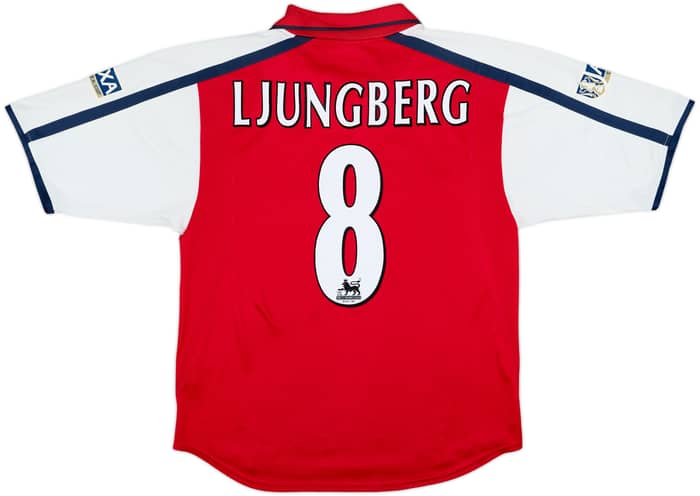 2000-02 Arsenal Home Shirt Ljungberg #8 - 6/10 - (L)