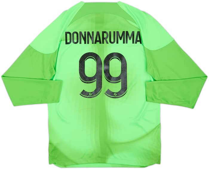 2022-23 Paris Saint-Germain GK Shirt Donnarumma #99 - 8/10 - (S)