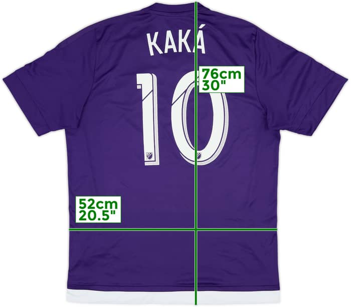 2016 Orlando City Home Shirt Kaka #10 - 6/10 - (L)