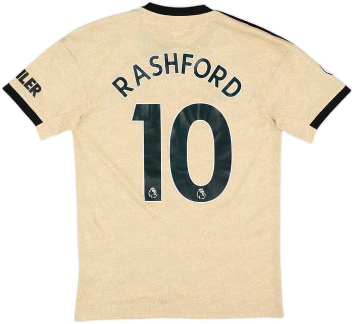 2019-20 Manchester United Away Shirt Rashford #10 - 10/10 - (S)