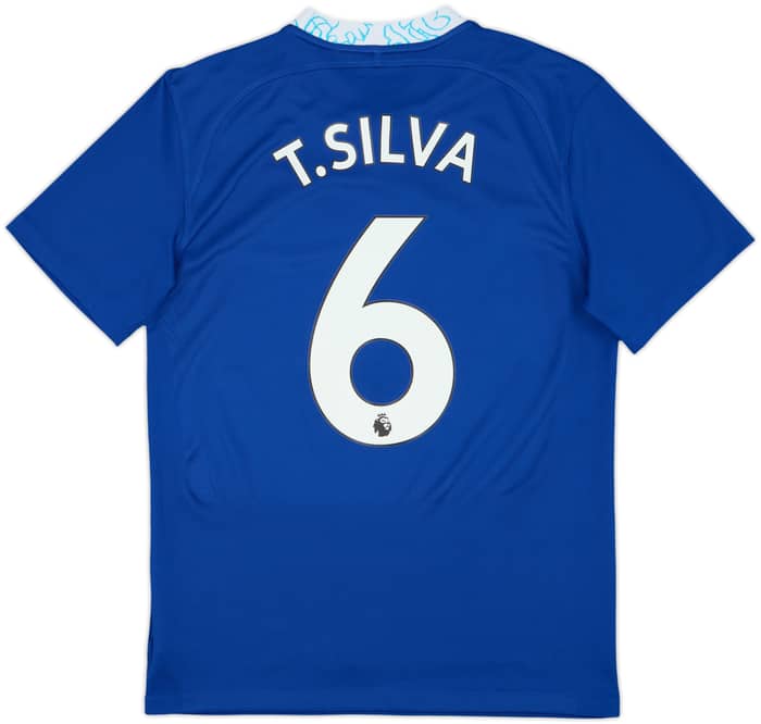 2022-23 Chelsea Home Shirt T.Silva #6 - 10/10 - (S)
