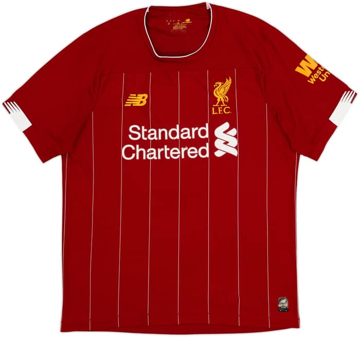 2019-20 Liverpool Home Shirt Virgil #4 - 6/10 - (M)