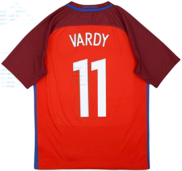 2016-17 England Away Shirt Vardy #11 - 8/10 - (M)