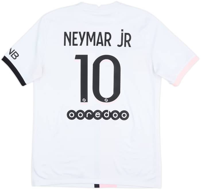 Camiseta de visitante del Paris Saint-Germain 2021-22 Neymar Jr #10 - 7/10 - (M)