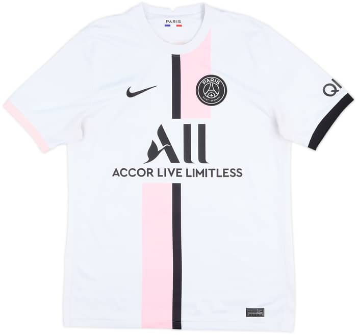 Camiseta de visitante del Paris Saint-Germain 2021-22 Neymar Jr #10 - 7/10 - (M)