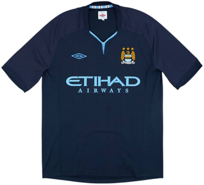 2010-12 Manchester City Away Shirt Kompany #4 - 7/10 - (L)