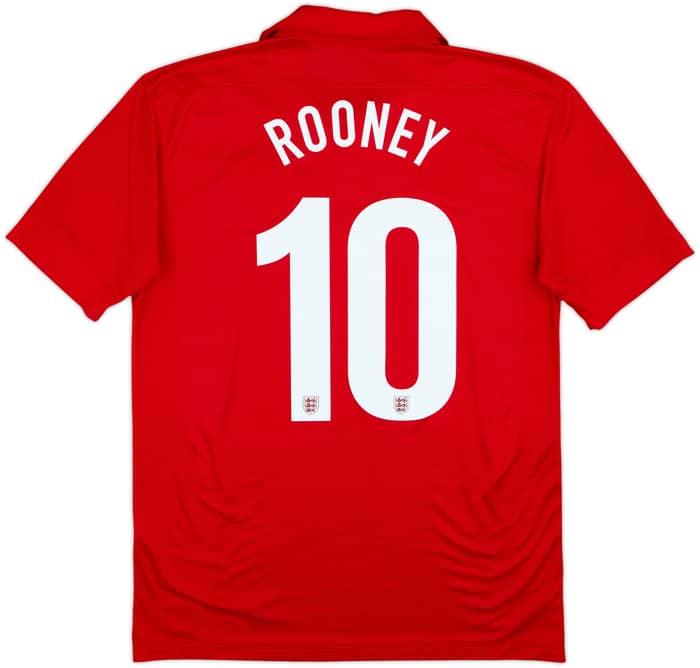 2013 England Away 150th Anniversary Shirt Rooney #10 - 8/10 - (M)