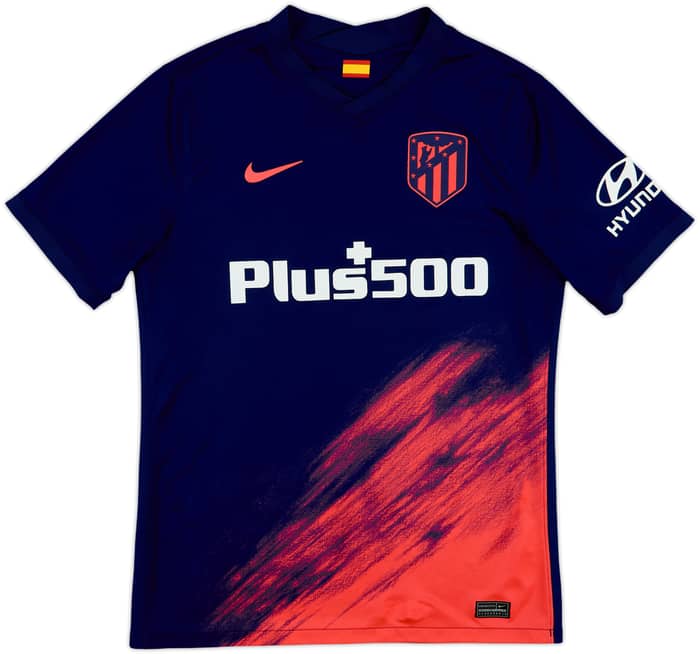 2021-22 Atletico Madrid Away Shirt - 6/10 - (M)