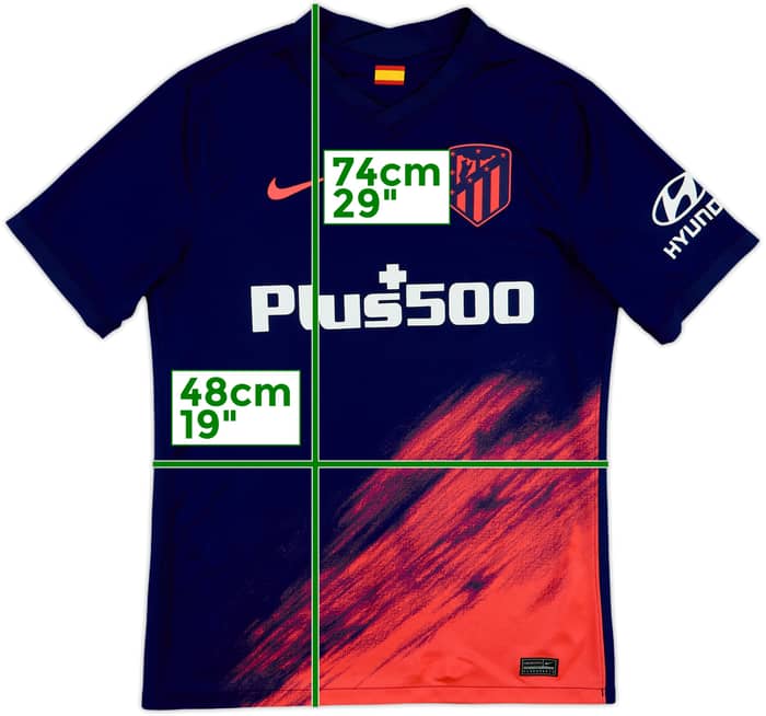 2021-22 Atletico Madrid Away Shirt - 6/10 - (M)