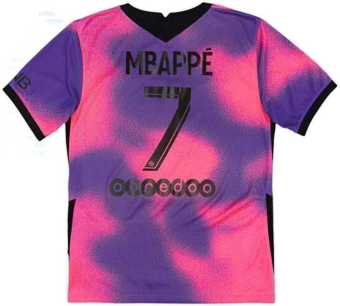 2020-21 Paris Saint-Germain Fourth Shirt Mbappe #7 - 9/10 - (S)