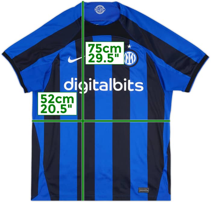 2022-23 Inter Milan Home Shirt - 6/10 - (L)