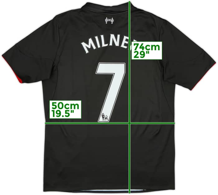 2015-16 Liverpool Third Shirt Milner #7 - 10/10 - (M)