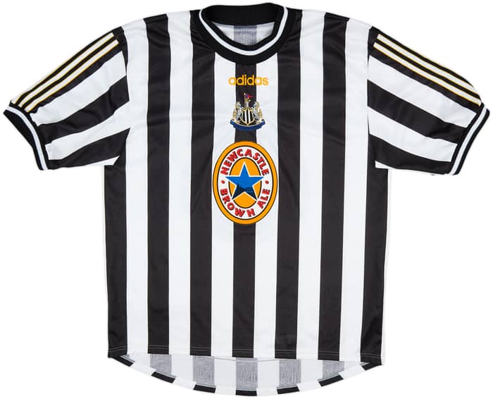 1997-99 Newcastle Home Shirt Shearer #9 - 8/10 - (XL)