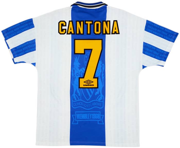 1994-96 Manchester United Third Shirt Cantona #7 - 9/10 - (L)