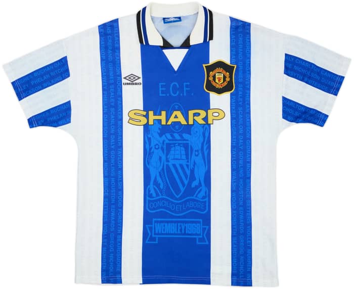 1994-96 Manchester United Third Shirt Cantona #7 - 9/10 - (L)