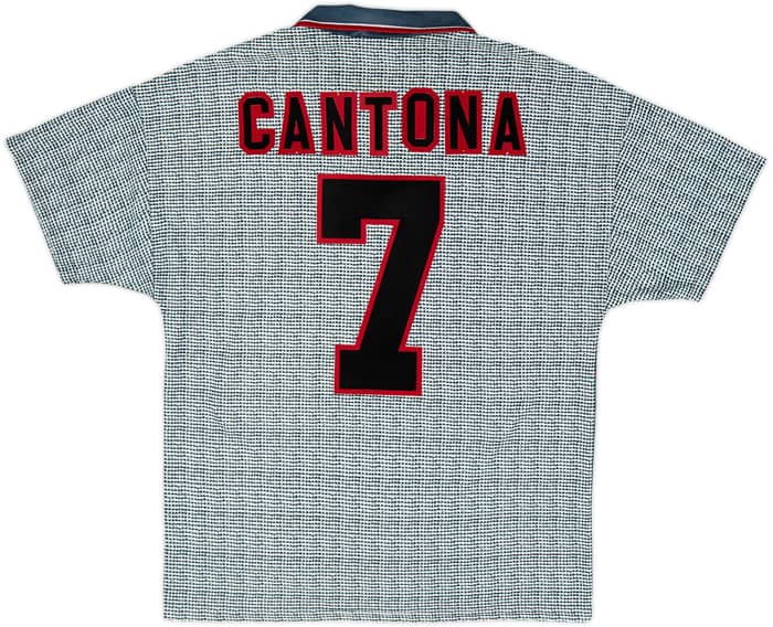1995-96 Manchester United Away Shirt Cantona #7 - 8/10 - (M)