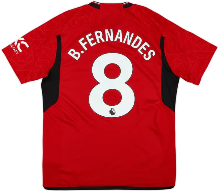 2023-24 Manchester United Home Shirt B.Fernandes #8 - 7/10 - (L)