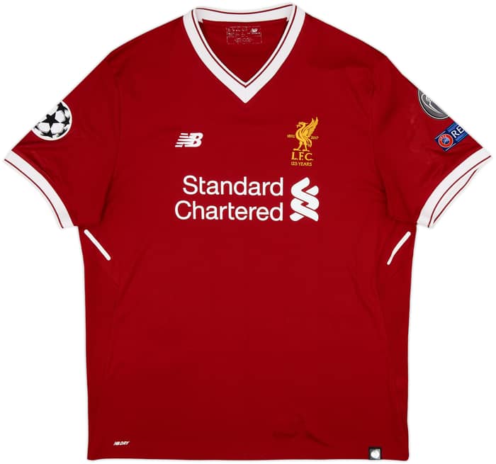 2017-18 Liverpool 125 Years Home Shirt M.Salah #11 - 6/10 - (XL)