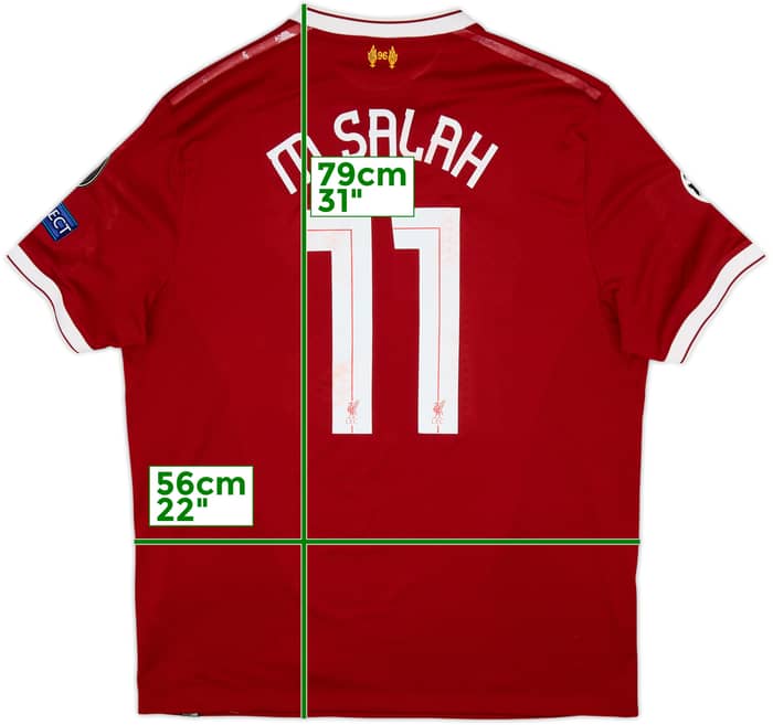 2017-18 Liverpool 125 Years Home Shirt M.Salah #11 - 6/10 - (XL)