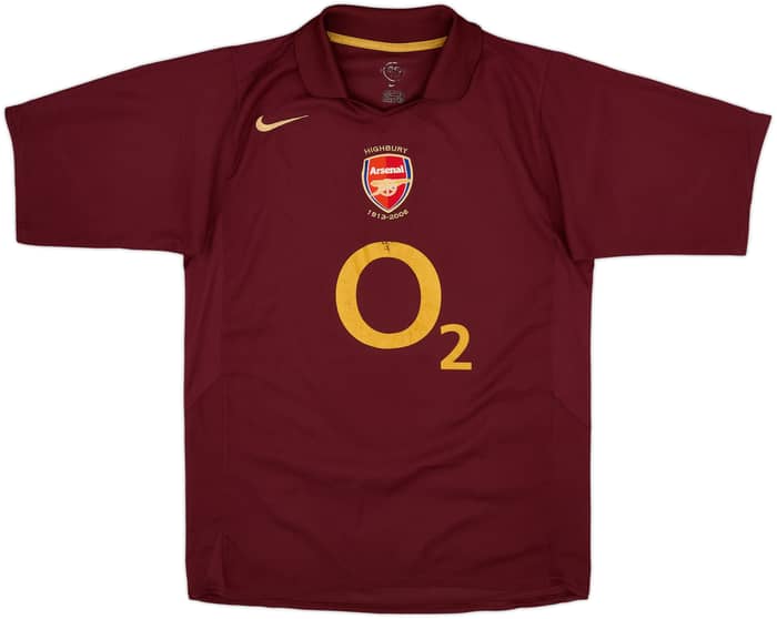 2005-06 Arsenal Home Shirt Henry #14 - 5/10 - (M)