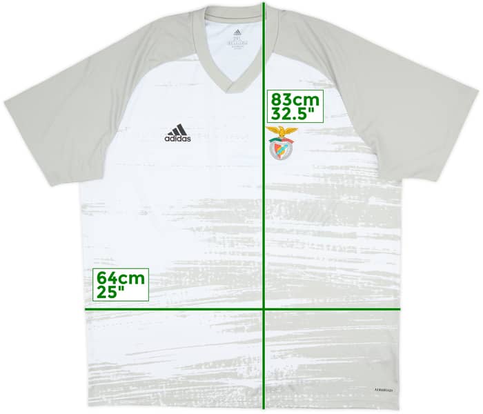 2020-21 Benfica adidas Training Shirt - 8/10 - (XXL)