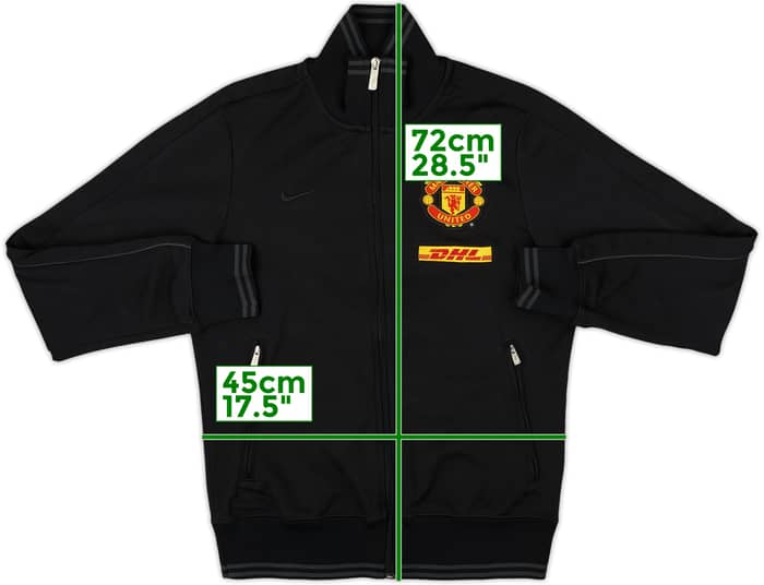 2012-13 Manchester United Nike N98 Track Jacket - 8/10 - (S)