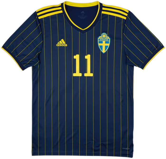 2020-22 Suecia Camiseta Visitante Ibrahimovic #11 - 10/10 - (M)