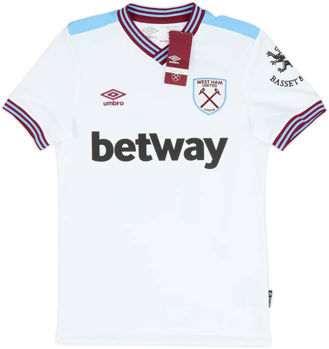 2019-20 West Ham Away Shirt Noble #16 (S)