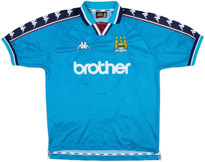 1997-99 Manchester City Camiseta Local - 4/10 - (L)
