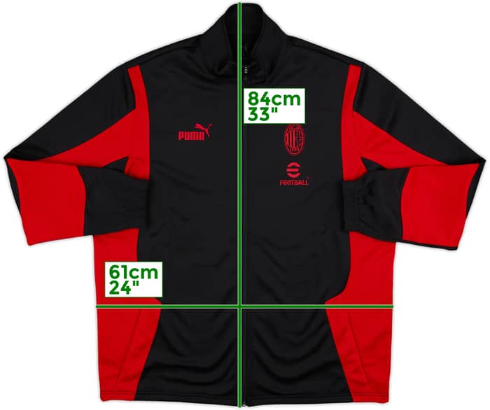 2024-25 AC Milan Puma Track Jacket - 10/10 - (XL)