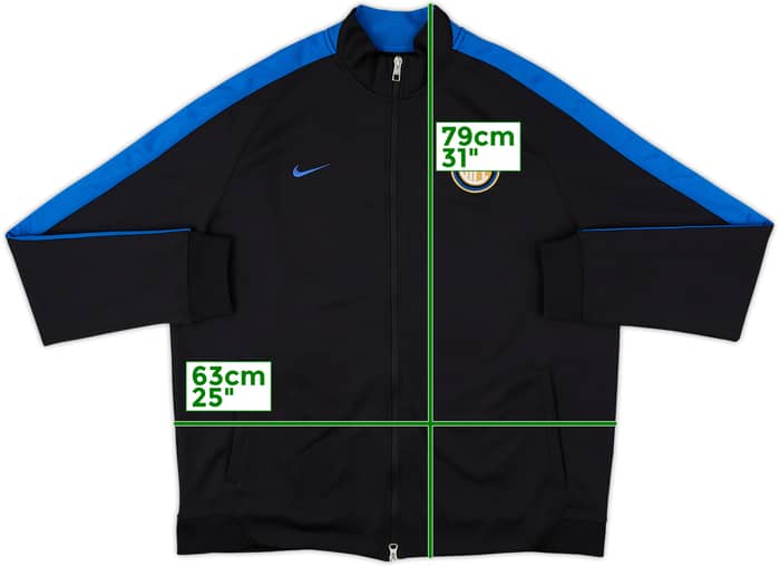 2014-15 Inter Milan Nike Track Jacket - 8/10 - (XXL)