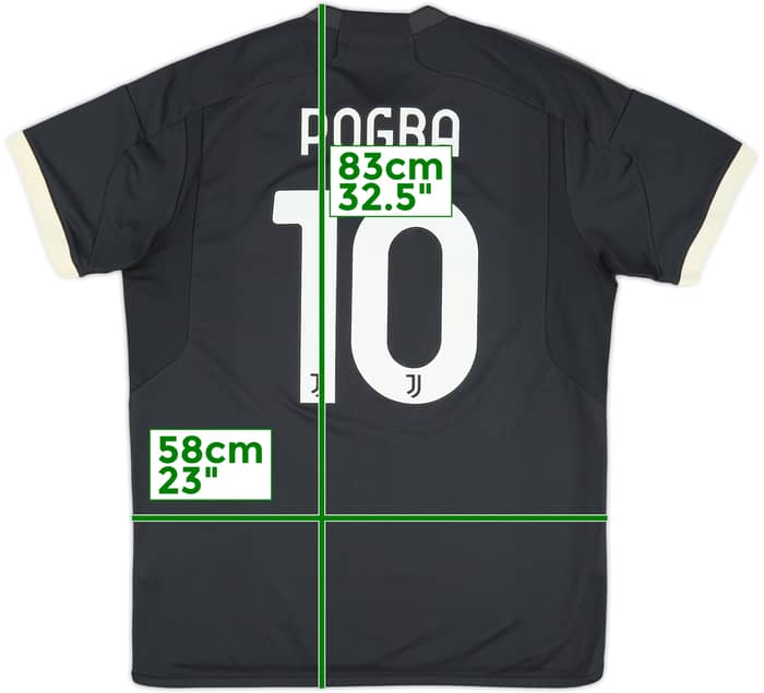 2023-24 Juventus Third Shirt Pogba #10 - 5/10 - (XL)